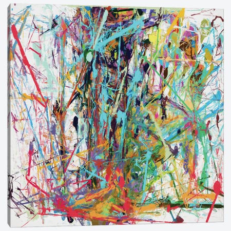 Pollock Wink IX Canvas Print #AEZ503} by Angel Estevez Canvas Artwork