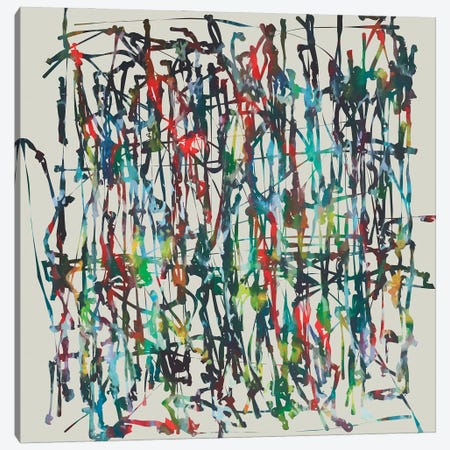 Pollock Wink Xi Canvas Print #AEZ505} by Angel Estevez Art Print