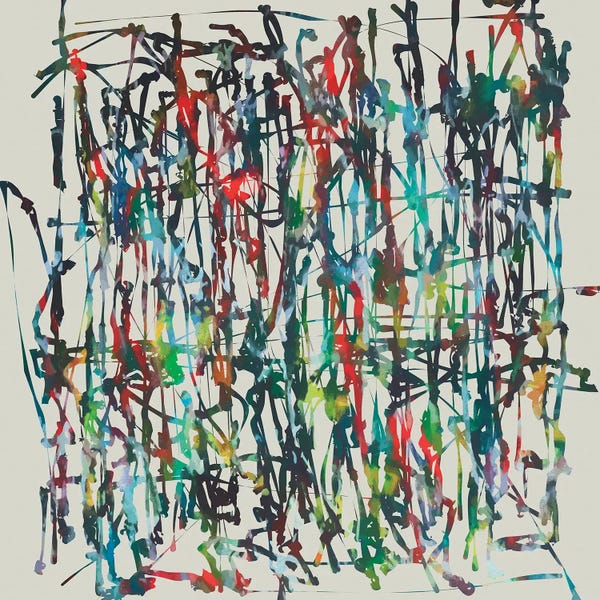 Angel Estevez: Pollock Wink Xi by Angel Estevez