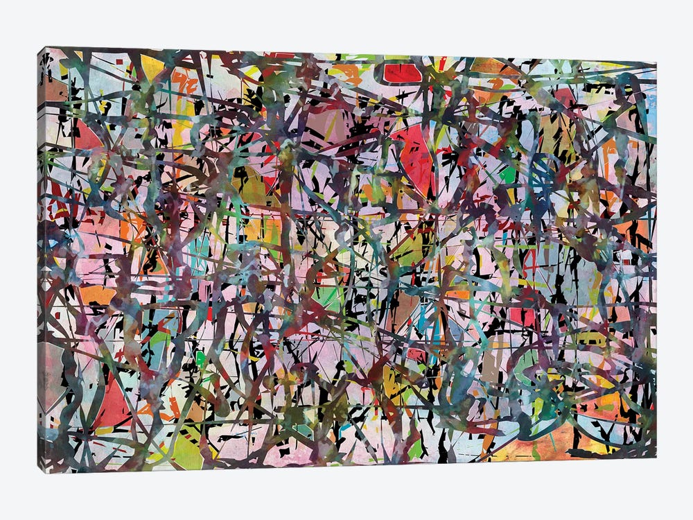 Pollock Wink XII by Angel Estevez 1-piece Canvas Art