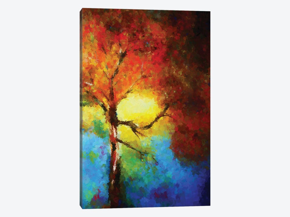 Autumnal Tree II by Angel Estevez 1-piece Art Print