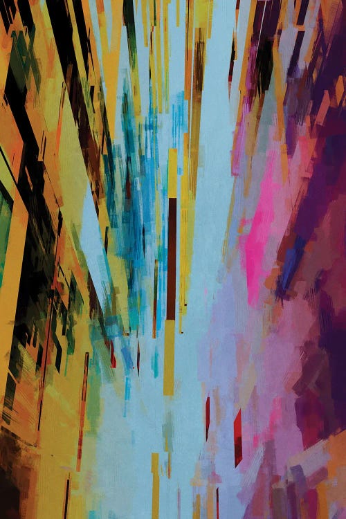 Cityscape III by Angel Estevez wall art