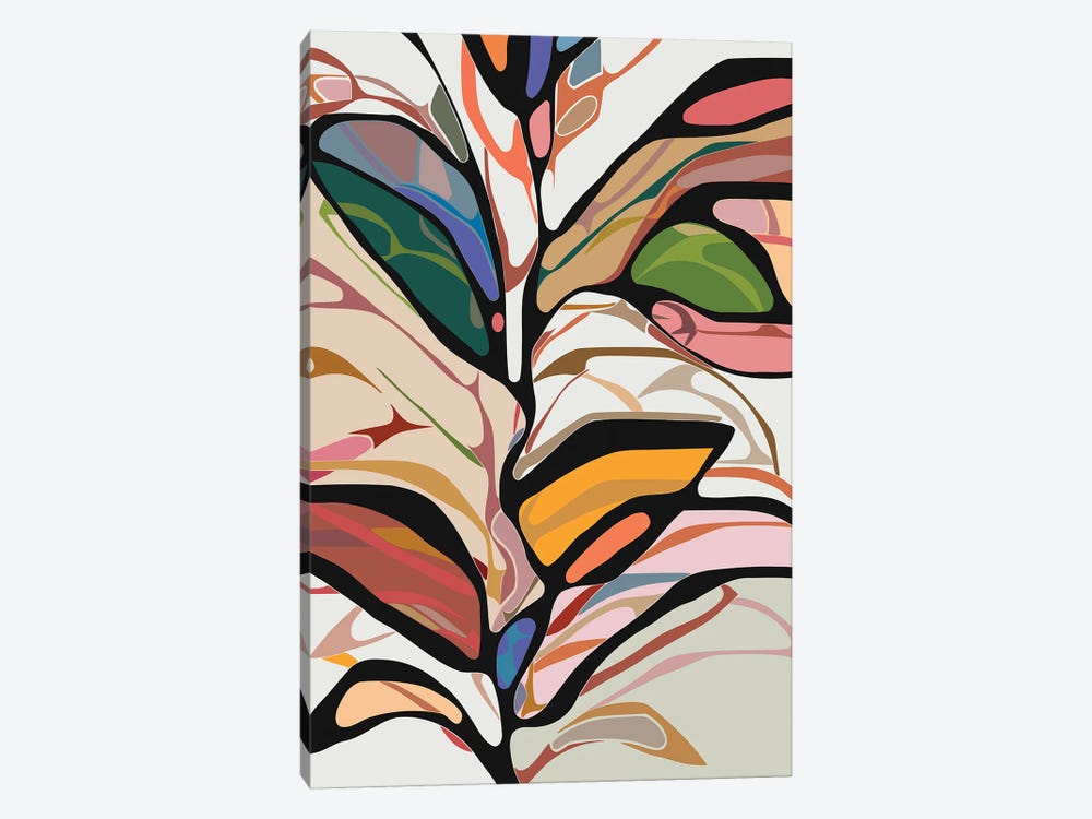 Colorful Tree IV by Angel Estevez 1-piece Canvas Print