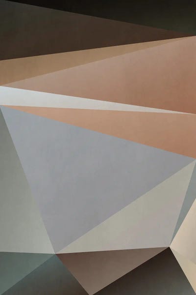 Angel Estevez: Interconnected Triangles IX by Angel Estevez