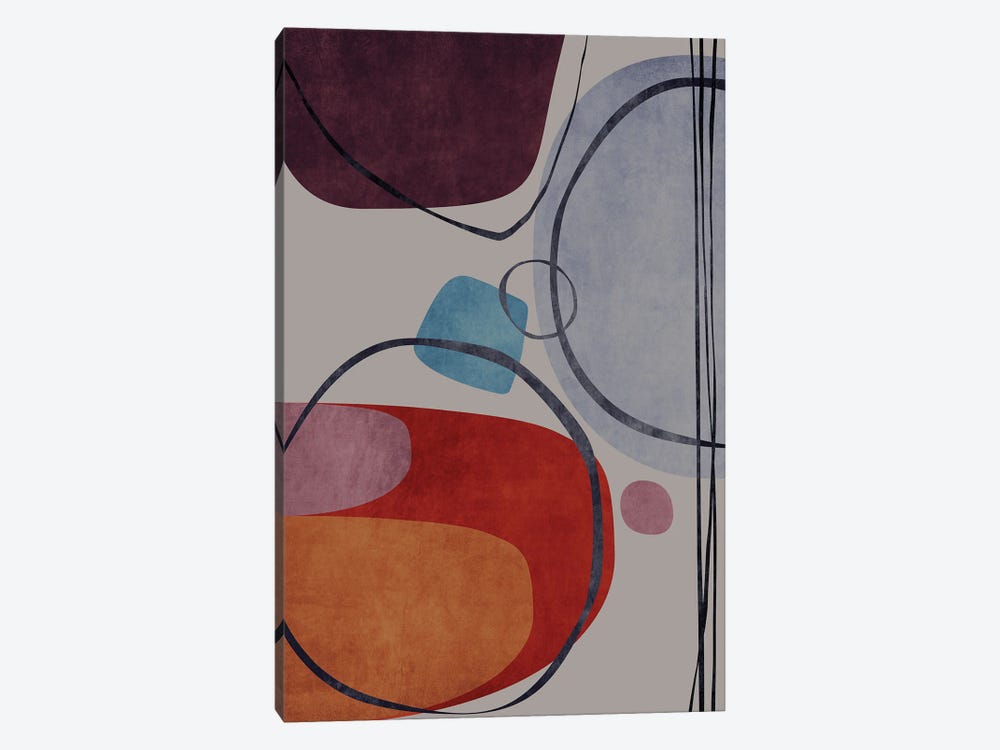 Overlapping Parts XI by Angel Estevez 1-piece Canvas Wall Art