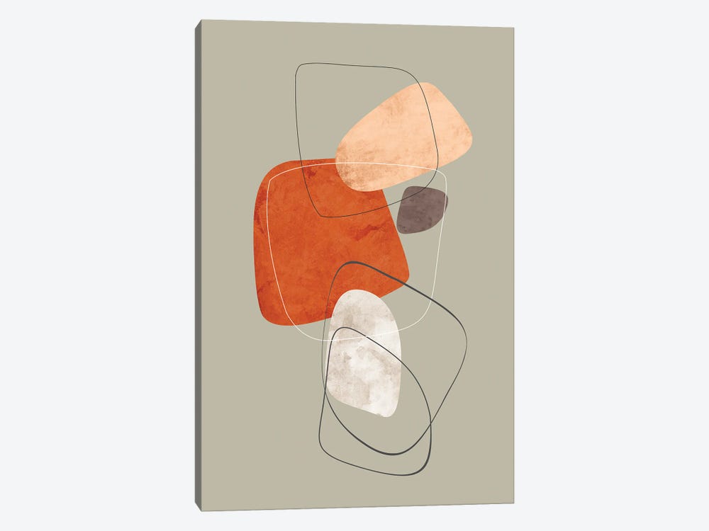 Overlapping Parts XII by Angel Estevez 1-piece Art Print