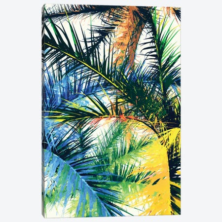 Tropical Foliage Canvas Print #AEZ59} by Angel Estevez Canvas Artwork