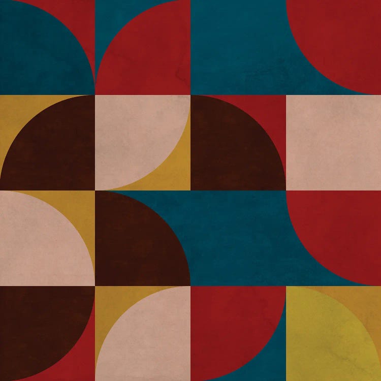 Semi Circles VI by Angel Estevez wall art