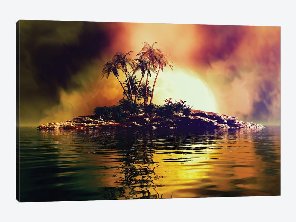 Tropical Islet by Angel Estevez 1-piece Art Print