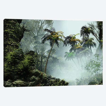Tropical Scenery I Canvas Print #AEZ63} by Angel Estevez Canvas Art Print