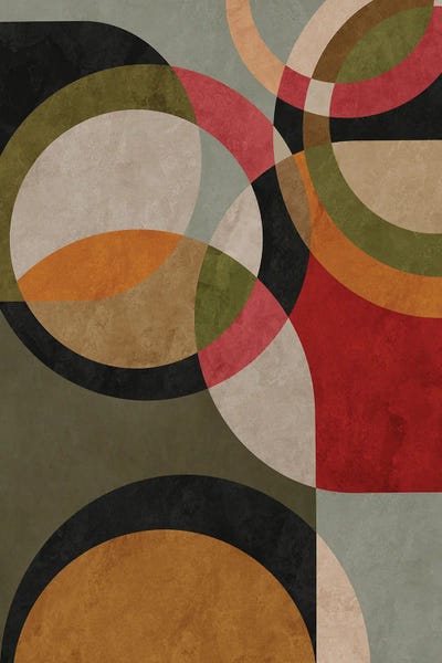 Overlapping Parts XVI by Angel Estevez art print