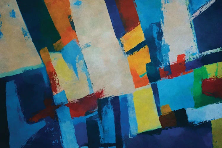 Geometric Construction V by Angel Estevez wall art