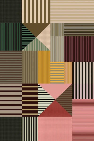 Angel Estevez: Geometric Pattern XX by Angel Estevez