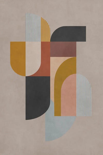 Angel Estevez: Geometric Construction VI by Angel Estevez