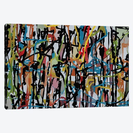 Pollock Wink XV Canvas Print #AEZ713} by Angel Estevez Art Print