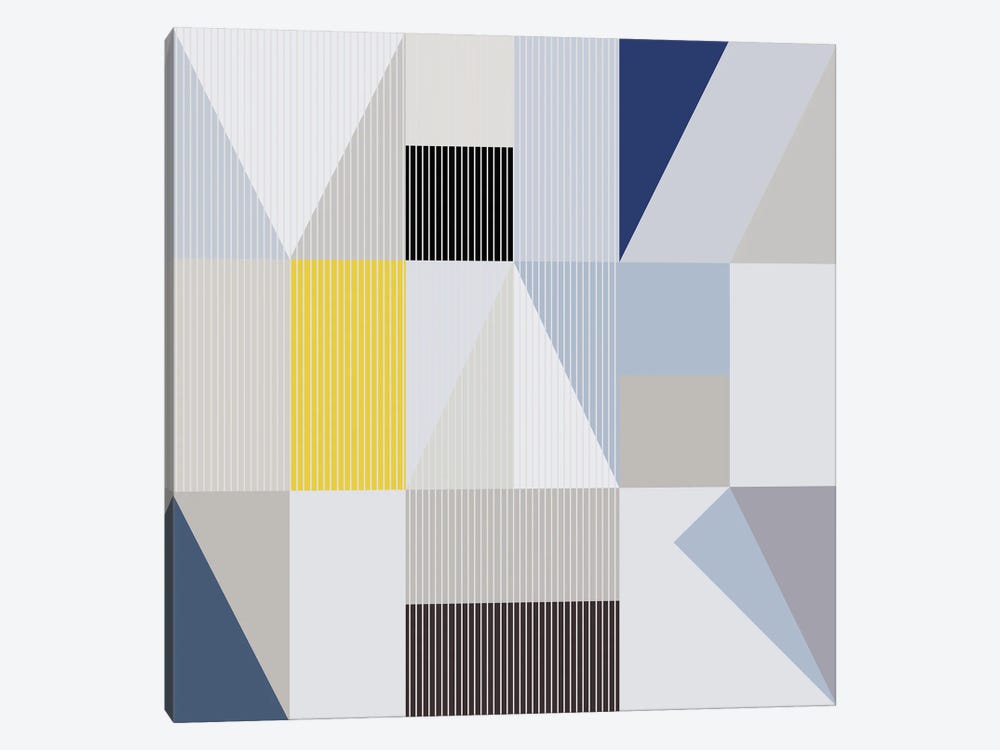 Geometric Pattern XXIII by Angel Estevez 1-piece Canvas Art Print