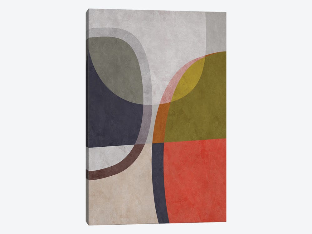 Rounded Shapes II by Angel Estevez 1-piece Canvas Print