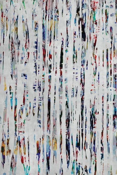 Similar To Jackson Pollock: Torn Paper by Angel Estevez