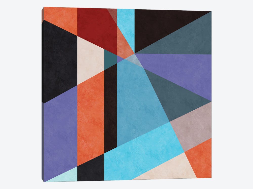 Geometric Pattern XXX by Angel Estevez 1-piece Canvas Art Print