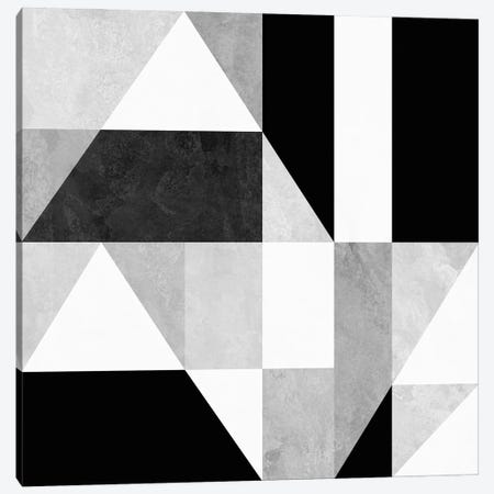 Geometric With Triangles VII Canvas Print #AEZ790} by Angel Estevez Canvas Print