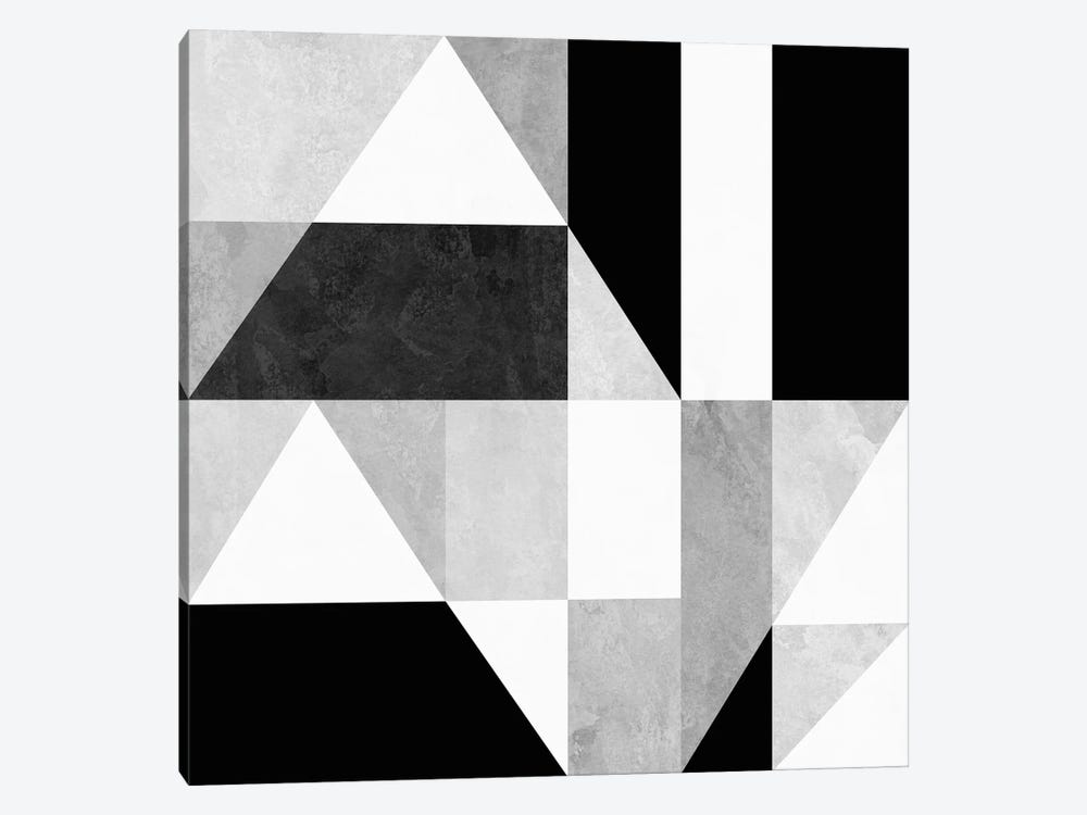 Geometric With Triangles VII by Angel Estevez 1-piece Art Print