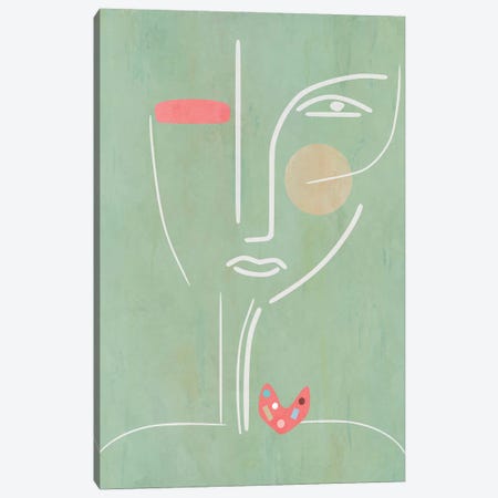 Minimalist Woman Canvas Print #AEZ807} by Angel Estevez Canvas Art