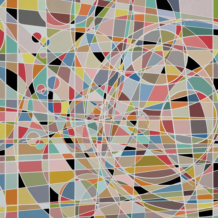 Multicolors III by Angel Estevez wall art