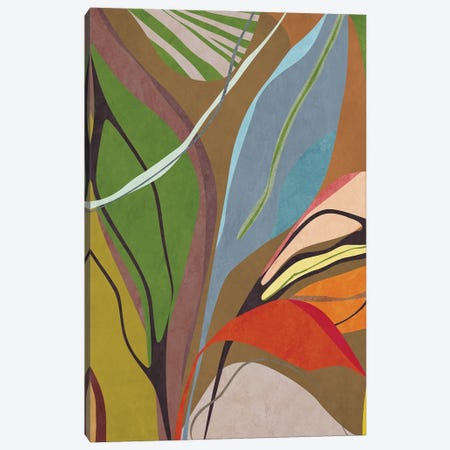 Tropical Foliage VI Canvas Print #AEZ842} by Angel Estevez Canvas Art Print