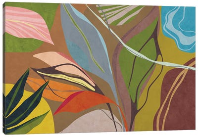 Tropical Garden V Canvas Art Print - Angel Estevez