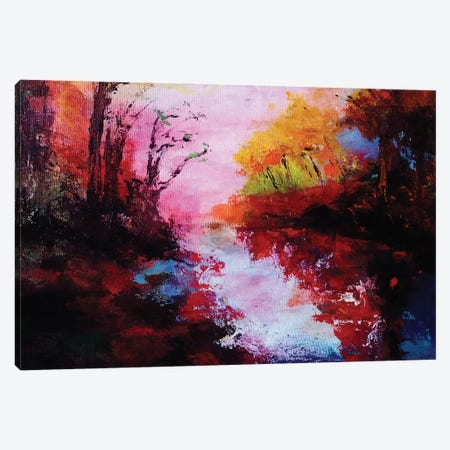 Autumnal Woods Canvas Print #AEZ855} by Angel Estevez Canvas Print
