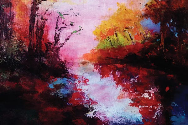 Angel Estevez: Autumnal Woods by Angel Estevez