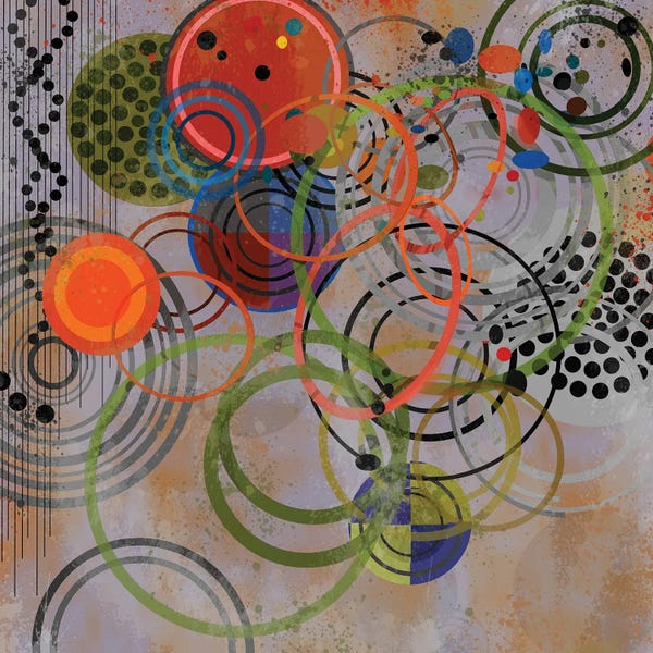 All Things Kandinsky: Circles On Circles by Angel Estevez