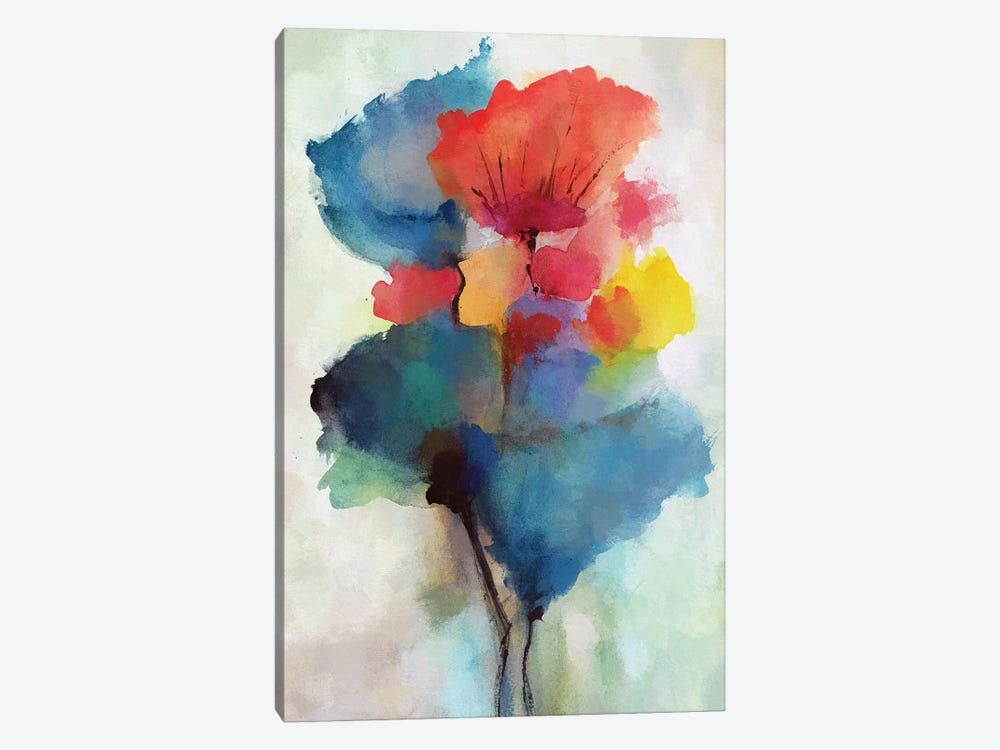 Colored Tulips by Angel Estevez 1-piece Art Print