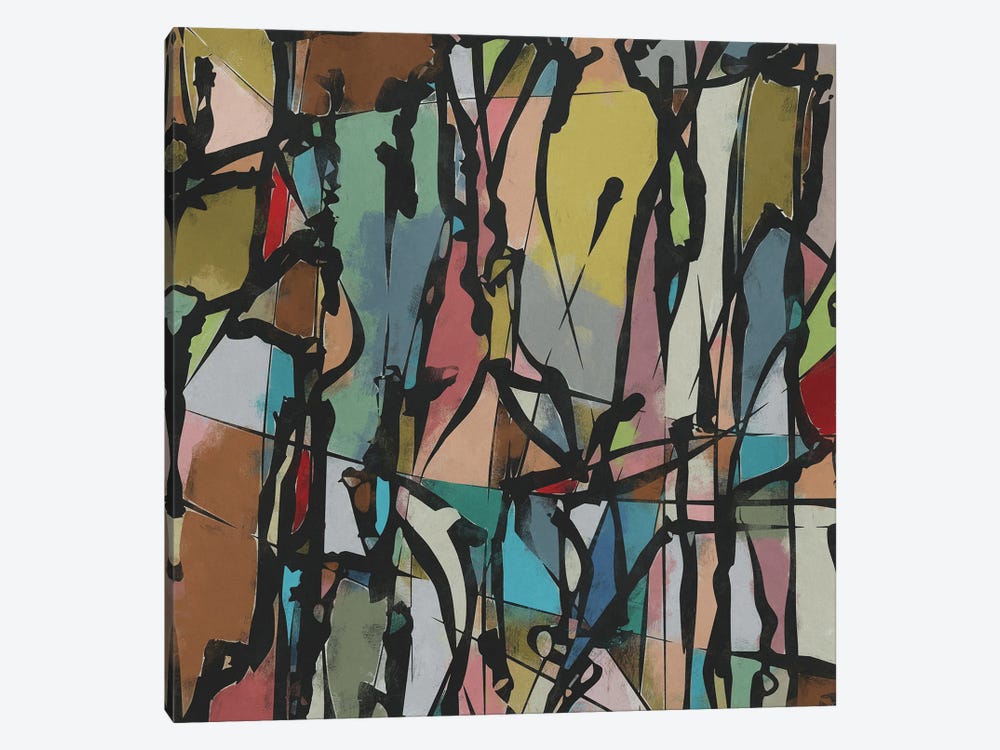 Pollock Wink XXII by Angel Estevez 1-piece Canvas Print