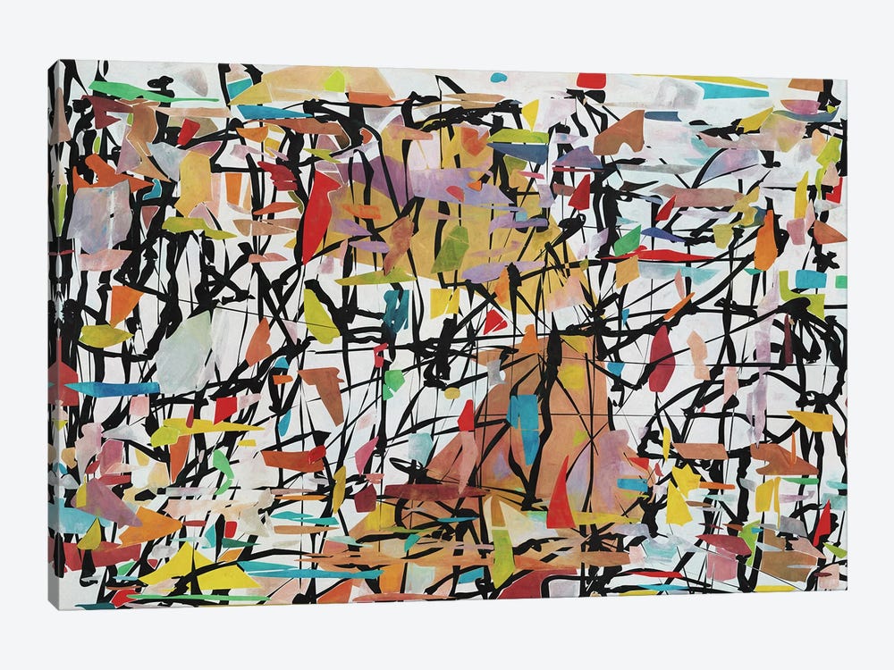 Pollock Wink XXV by Angel Estevez 1-piece Canvas Print