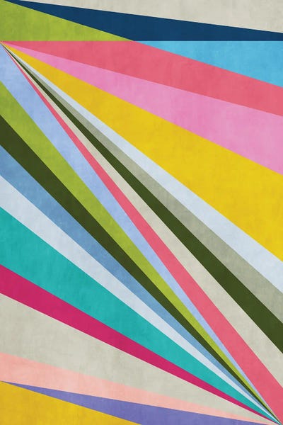 Big & Bold Abstracts: Diagonals II by Angel Estevez