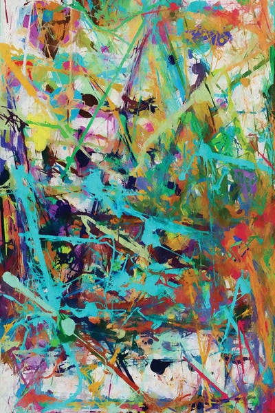Angel Estevez: Pollock Wink XXVII by Angel Estevez