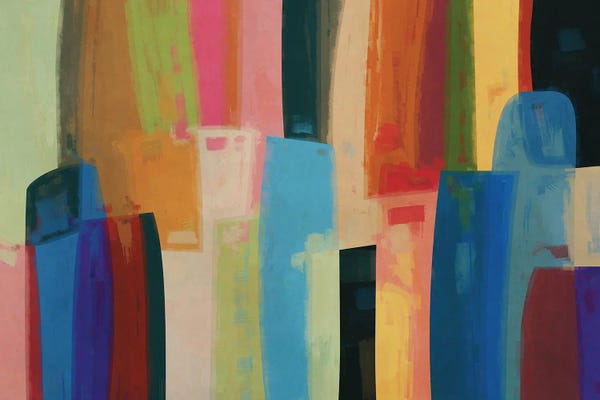 Angel Estevez: Colored Pieces XII by Angel Estevez