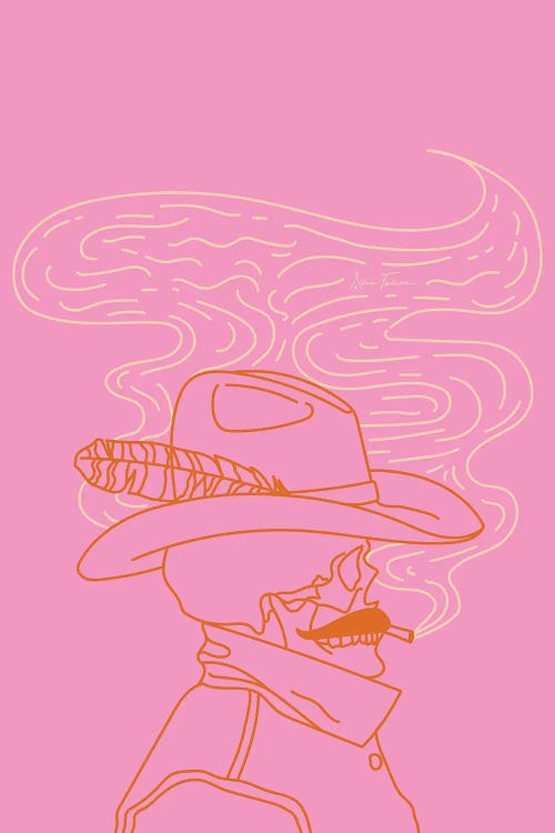 Love or Die Tryin' Cowhand in Pink