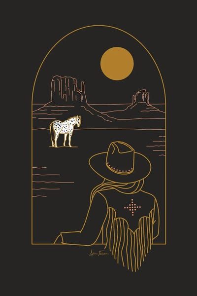 Western Décor: Lost Pony by Allie Falcon