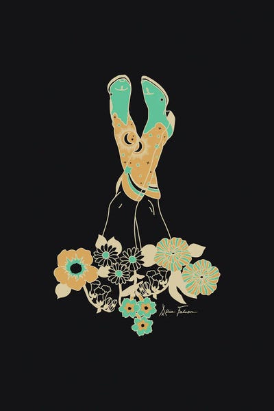 Love Stoned in Black & Turquoise