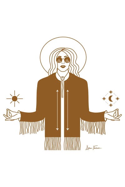 Women's Coats & Jackets: Queen of the Cosmos by Allie Falcon