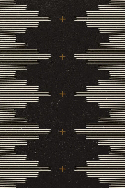 Southwestern Minimalist in Black, White & Camel