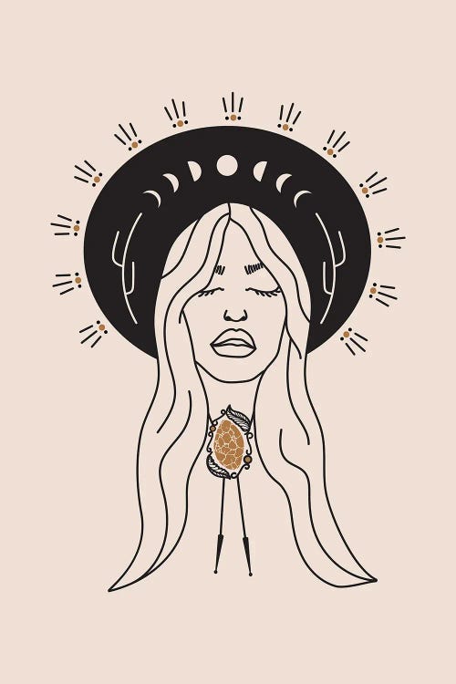 Desert Angel in Black & Cream