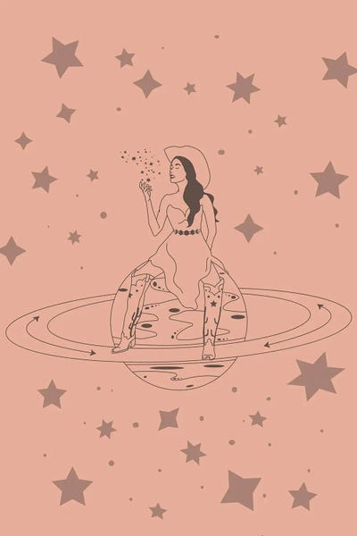 Mysticism: Janet From Another Planet Space Cowgirl by Allie Falcon