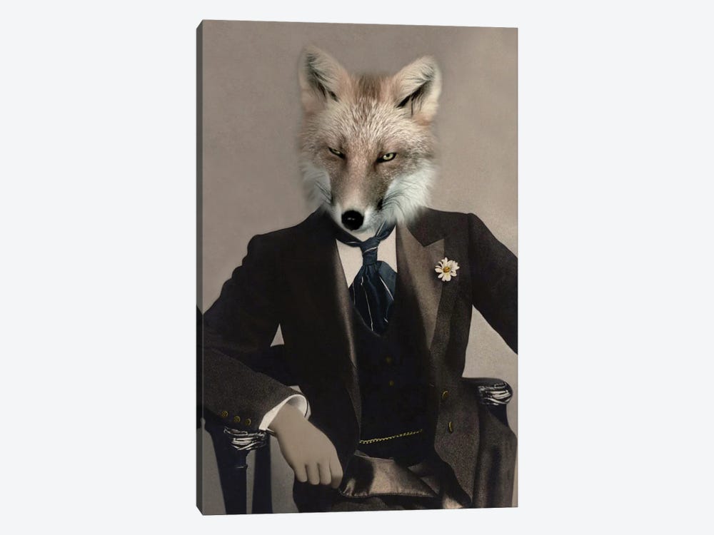 Talbot Fox by Animal Fancy 1-piece Canvas Print