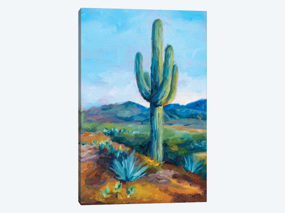 Distant Hills by Andrea Fairservice 1-piece Canvas Print