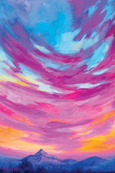 Electric by Andrea Fairservice canvas print