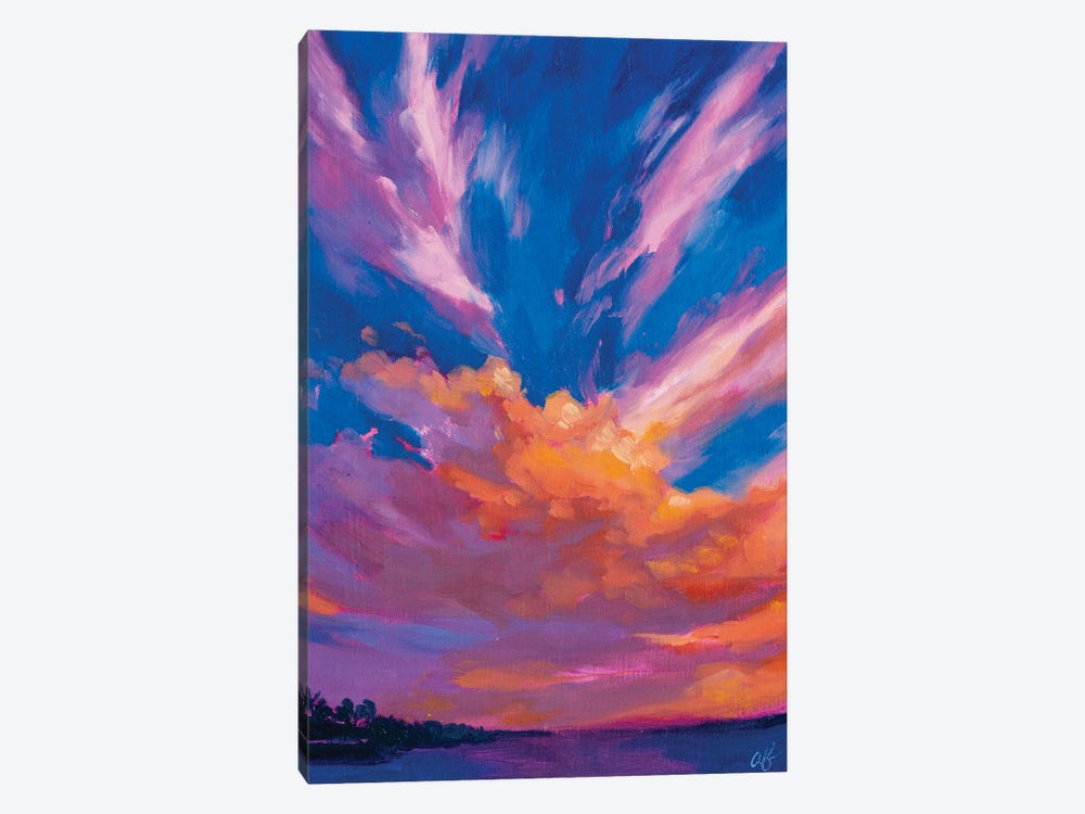 Florida Keys Sunrise I by Andrea Fairservice 1-piece Canvas Artwork
