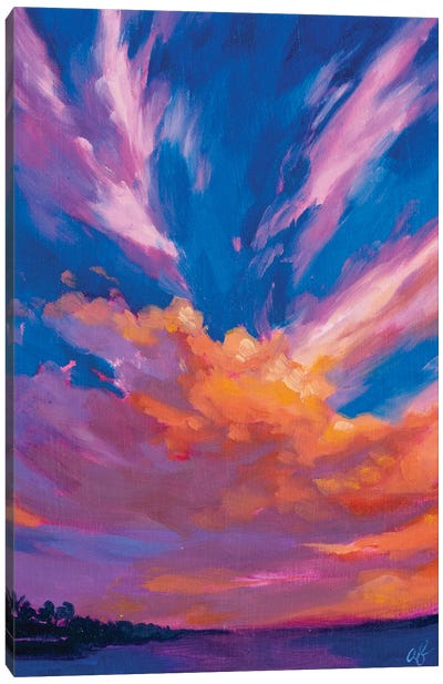Florida Keys Sunrise I Canvas Art Print - Andrea Fairservice